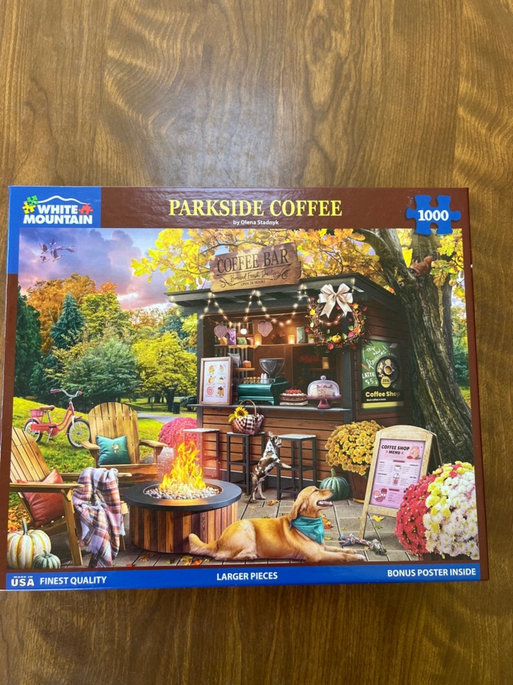 White Mountain 1000-Piece Puzzle